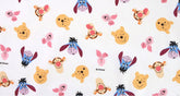 Winnie the Pooh Character Antibiosis Cotton Fabric made in Korea by the Half Yard